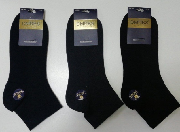 Носки мужские AE-002 средняя длина, однотонные