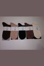 Женские носки кашемировые длинные с полоской