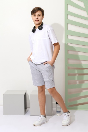 Футболка для мальчика Хоп-1 белый