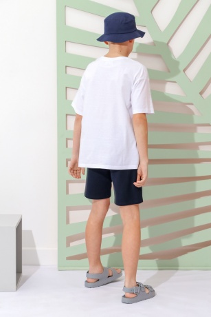 Футболка для мальчика Хоп-1 белый