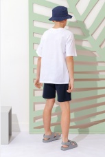 Футболка для мальчика Хоп-1 белый