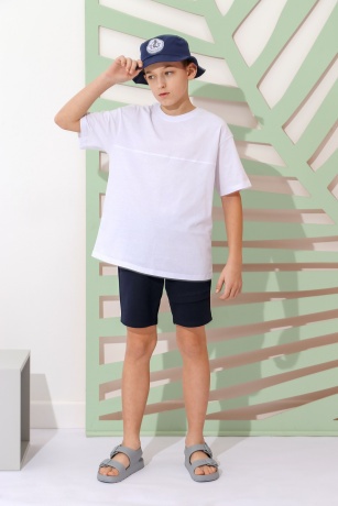 Футболка для мальчика Хоп-1 белый