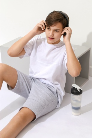 Футболка для мальчика Хоп-1 белый