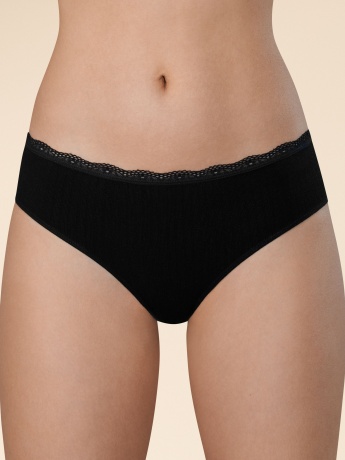 LLLB6368 трусы женские (черный)