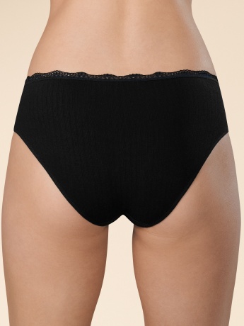 LLLB6368 трусы женские (черный)