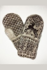 Пуховые варежки