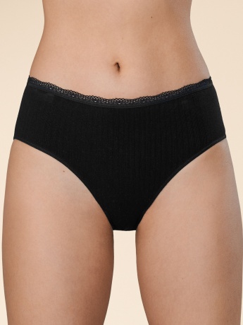 LLLC6368 трусы женские (черный)