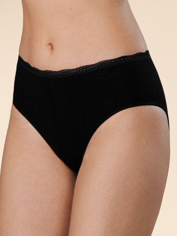 LLLC6368 трусы женские (черный)