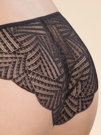 LULA6338 трусы женские (черный)