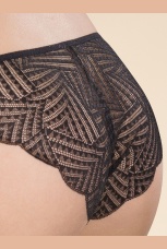 LULA6338 трусы женские (черный)