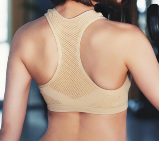 Топ Yoga BRA 3550 бежевый