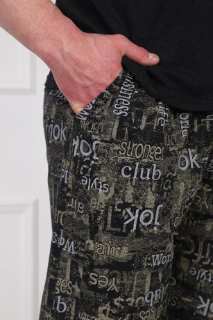 Мужская пижама "Гранж" графит