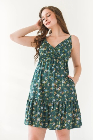 Сарафан женский Сиеста зеленый