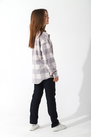 Толстовка-рубашка для девочки Гамбит-1