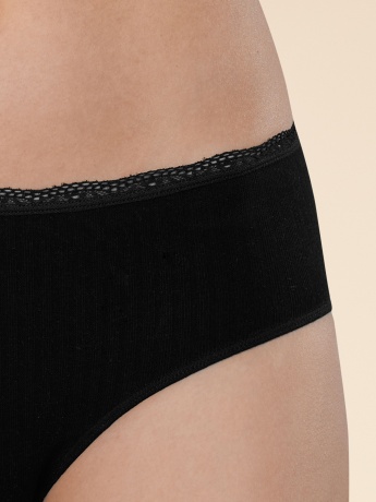 LLHB6368 трусы женские (черный)