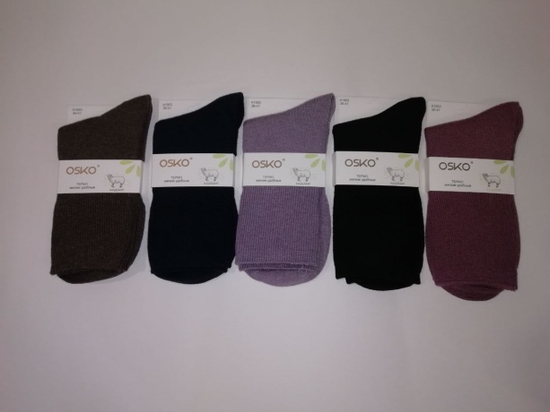 Женские носки высокие из кашемира, ассорти