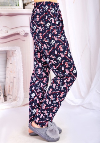 Брюки женские Жасмин, без манжета (темно-синий)