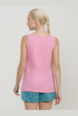 Женский комплект розовый &quot;Никогда не сдавайся&quot;