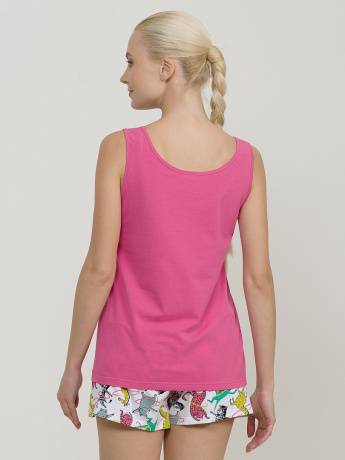 Женский комплект розовый "Двигайся со мной"