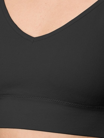 Майка-топ для женщин на тонких бретелях (черный)