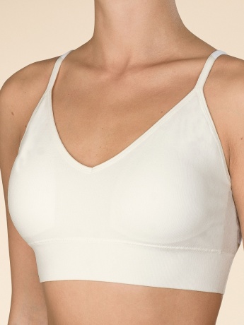 Майка-топ для женщин на тонких бретелях (белый)