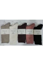 Женские носки 6117, из натуральной шерсти ламы