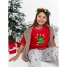 Новогодняя пижама Праздник-1 красный