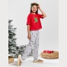 Новогодняя пижама Праздник-1 красный
