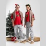 Новогодняя пижама Праздник-1 красный