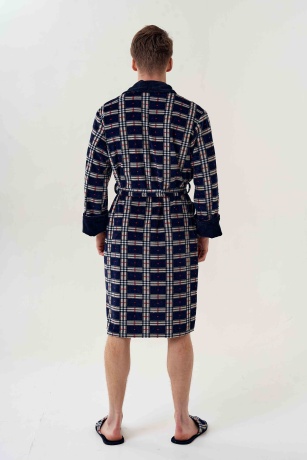 Халат мужской из велюра