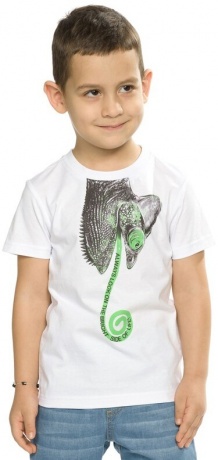 Футболка для мальчиков (хамелеон) р. 86-110