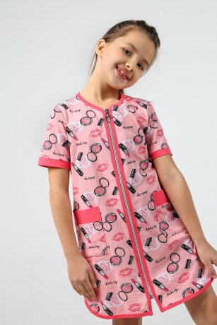 Халат для девочки Глэм-1