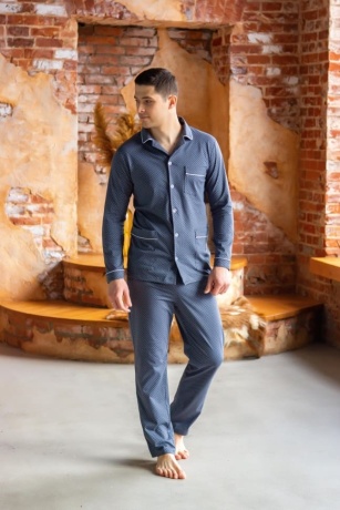 Мужская пижама Комфорт, большого размера