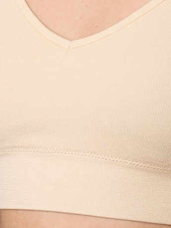 Майка-топ для женщин на тонких бретелях (бежевый)