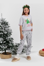 Костюм для девочки Праздник-1 кармеланж