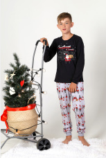 Пижама для мальчика в стиле family look &quot;Мороз-2&quot;