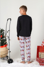Пижама для мальчика в стиле family look &quot;Мороз-2&quot;