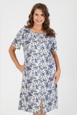 Халат домашний большие размеры Шармель-3