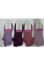 Женские носки B860, укороченные, ассорти