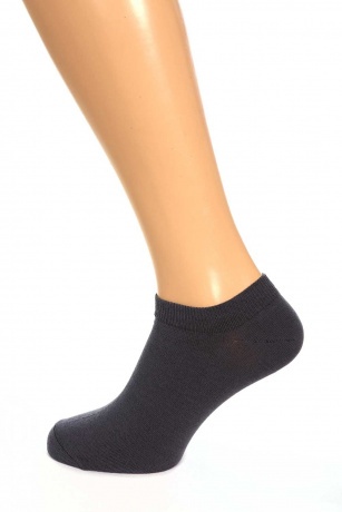 Мужские носки укороченные, черные