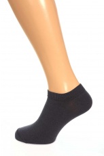 Мужские носки укороченные, черные