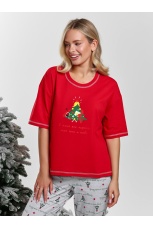 Костюм женский Праздник-3 красный