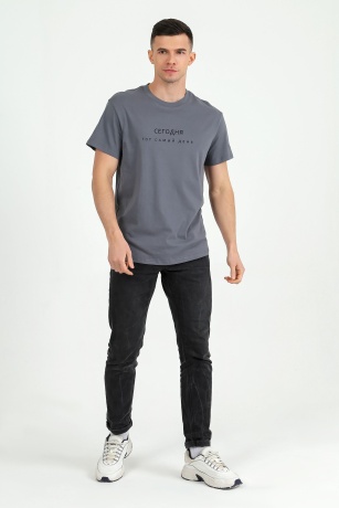 Футболка мужская Хит-3 серый
