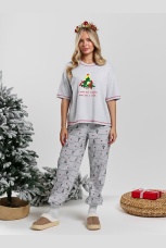 Костюм женский Праздник-3 кармеланж