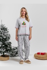 Костюм женский Праздник-3 кармеланж