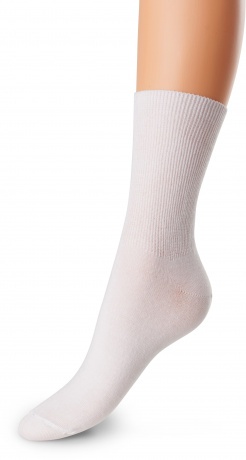 Носки женские медицинские, белые