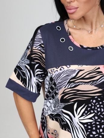 Костюм женский с бриджами большие размеры