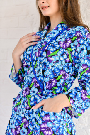 Халат женский Запашной (фланель)