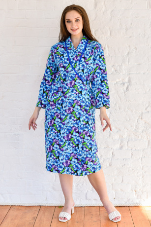 Халат женский Запашной (фланель)