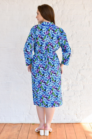 Халат женский Запашной (фланель)